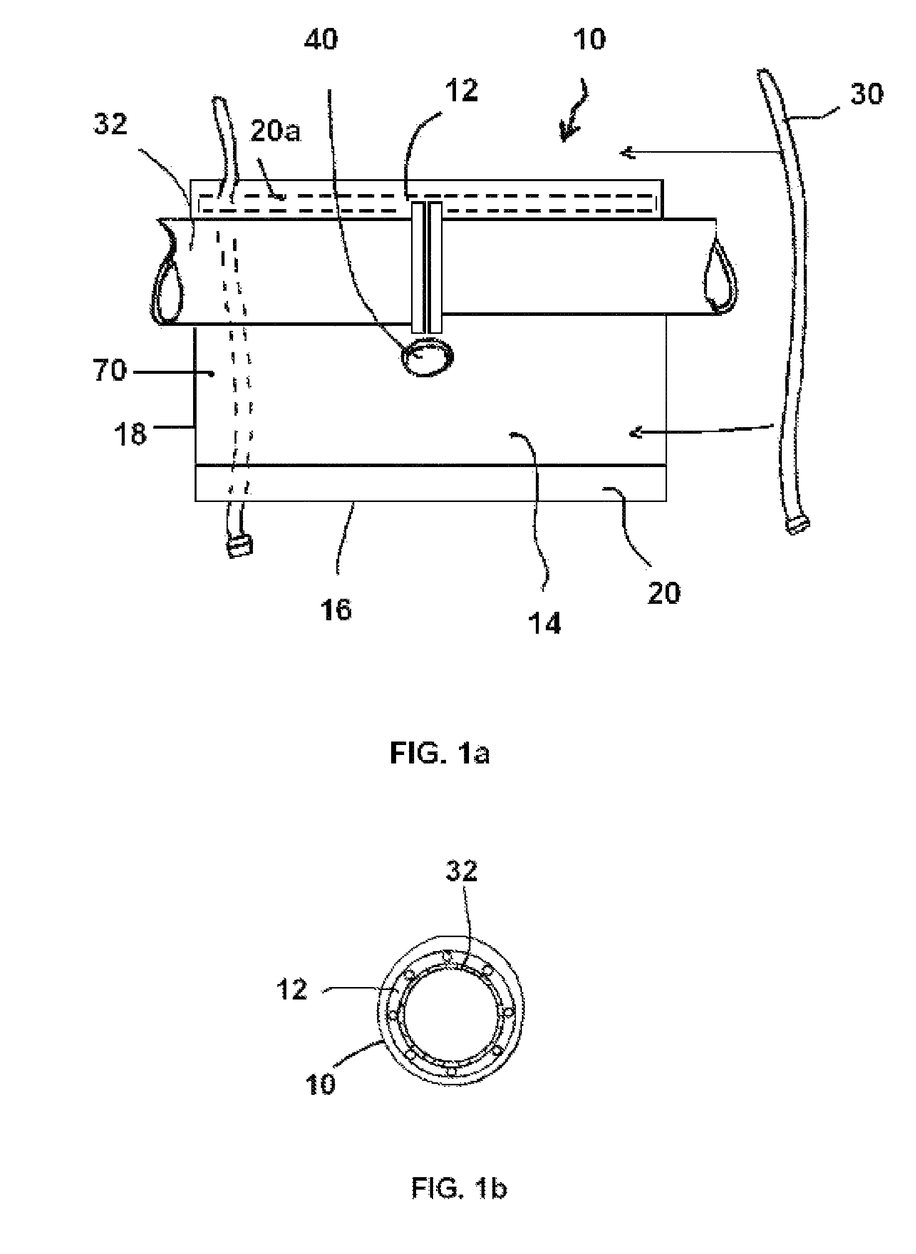 Effluent containment device