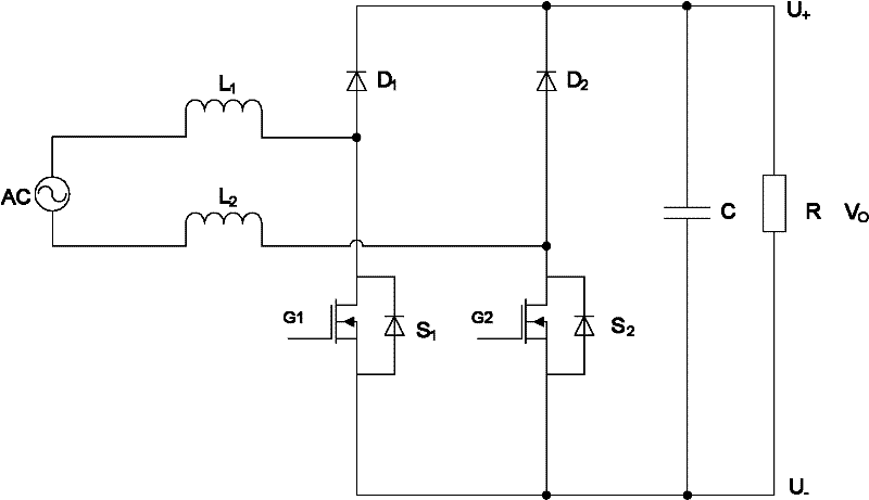 Power factor correction (PFC) circuit and control method