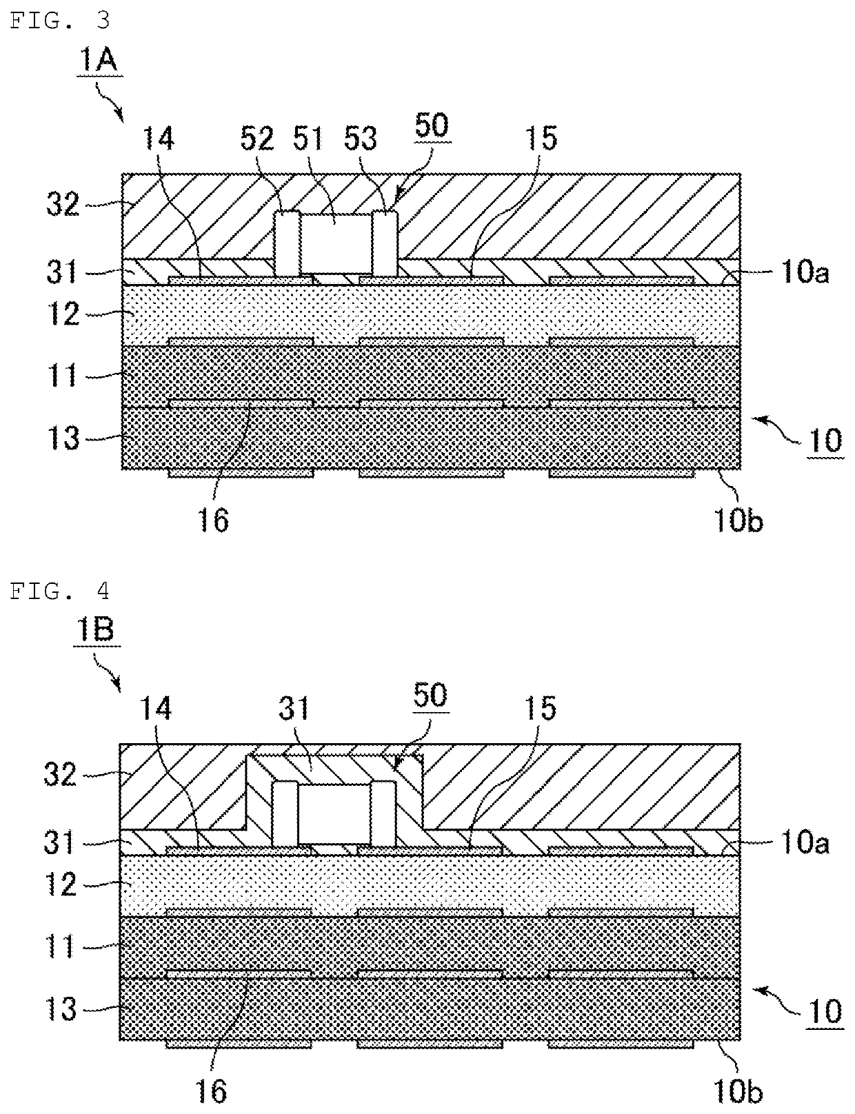 Mounting structure and multilayer capacitor built-in substrate