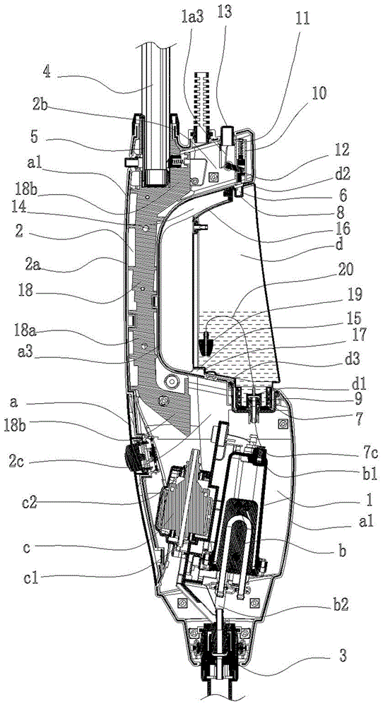 Joint structure for multipurpose steam producing device