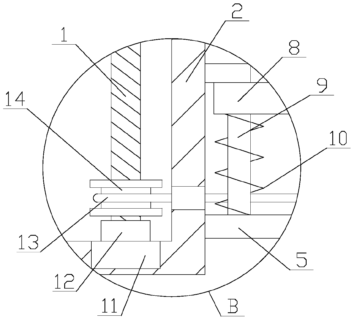 Cooling type gate machine with fare evasion prevention function