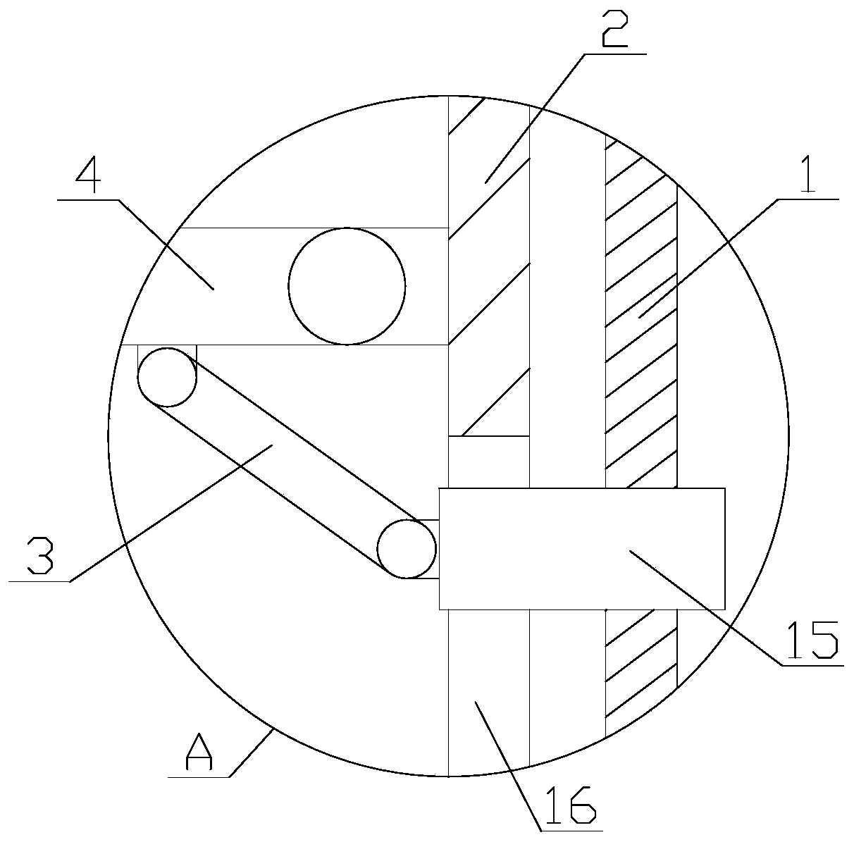 Cooling type gate machine with fare evasion prevention function