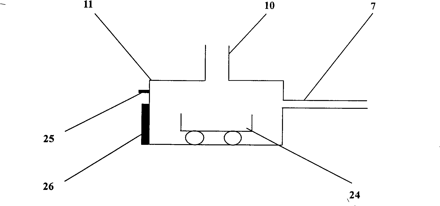 Continuous and dynamic reduction device and method of fluorescent powder