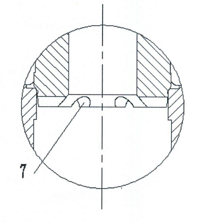 Proportional cartridge valve with variable flow gain