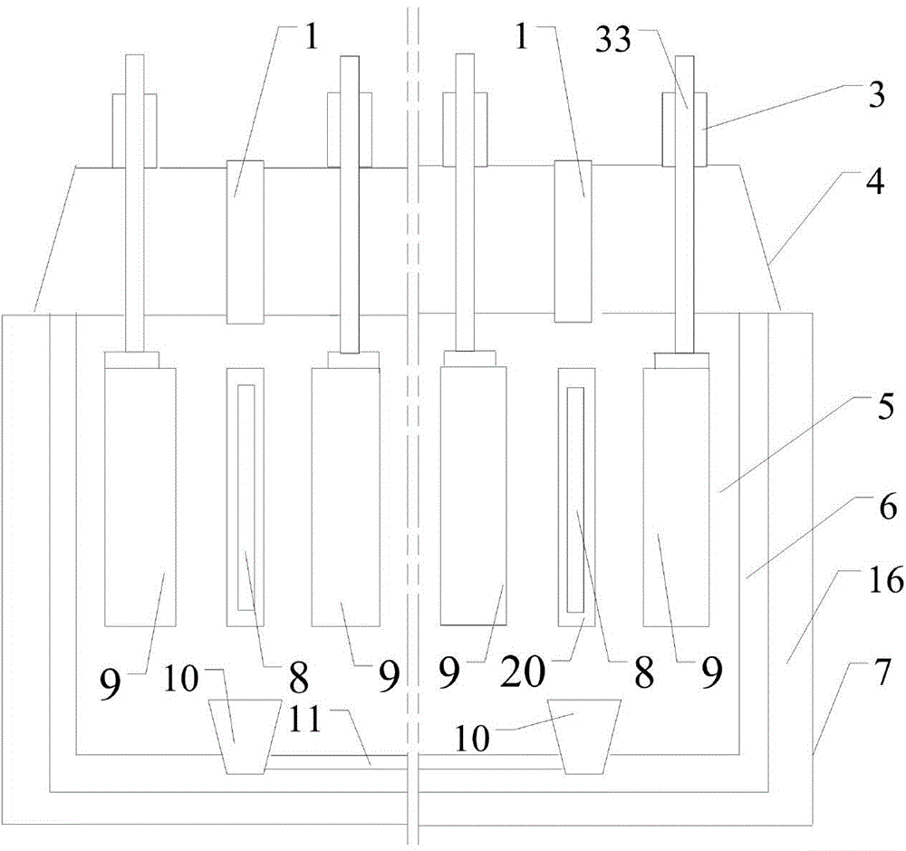 Electrolytic furnace group