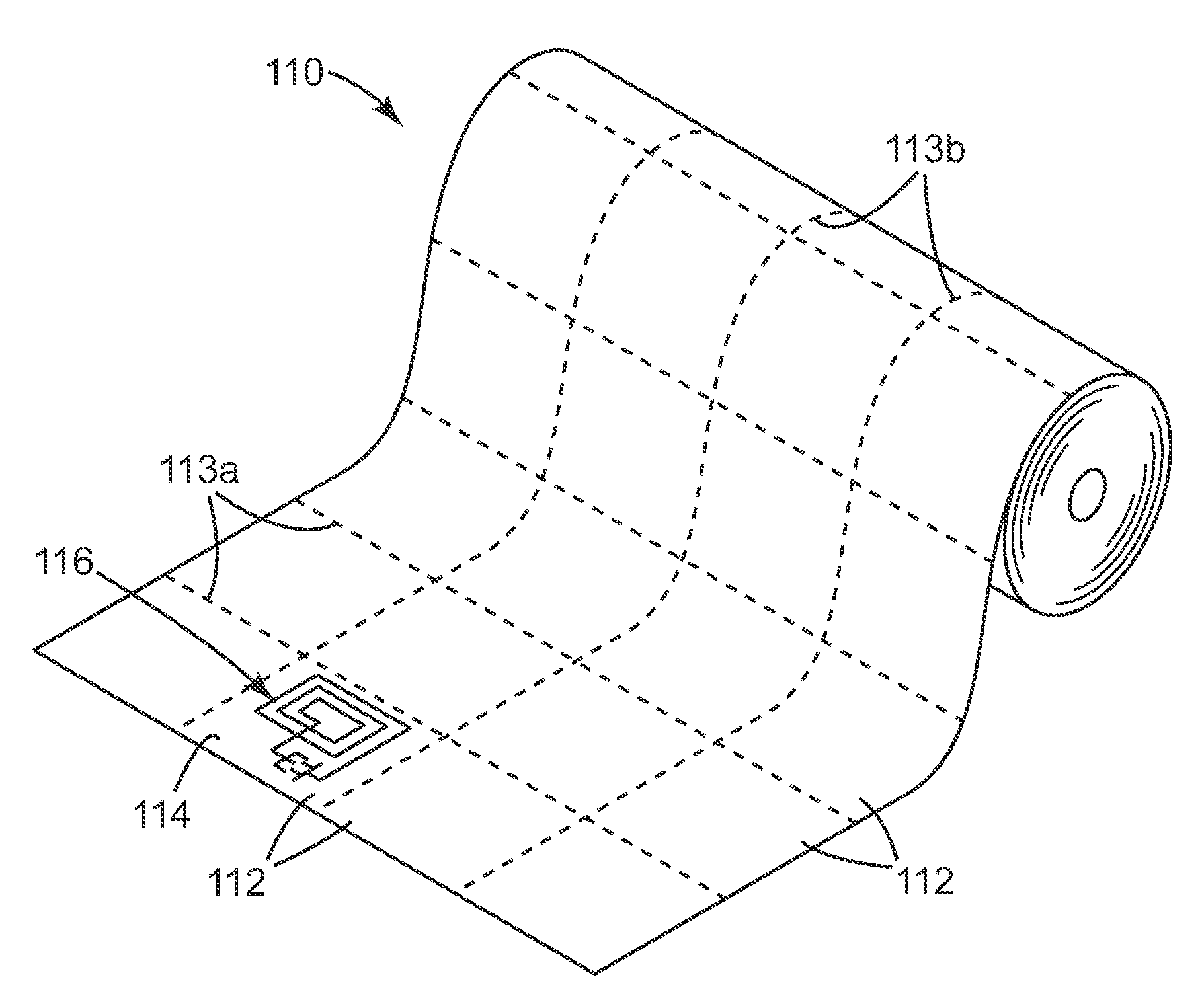 Wetness sensor using RF circuit with frangible link