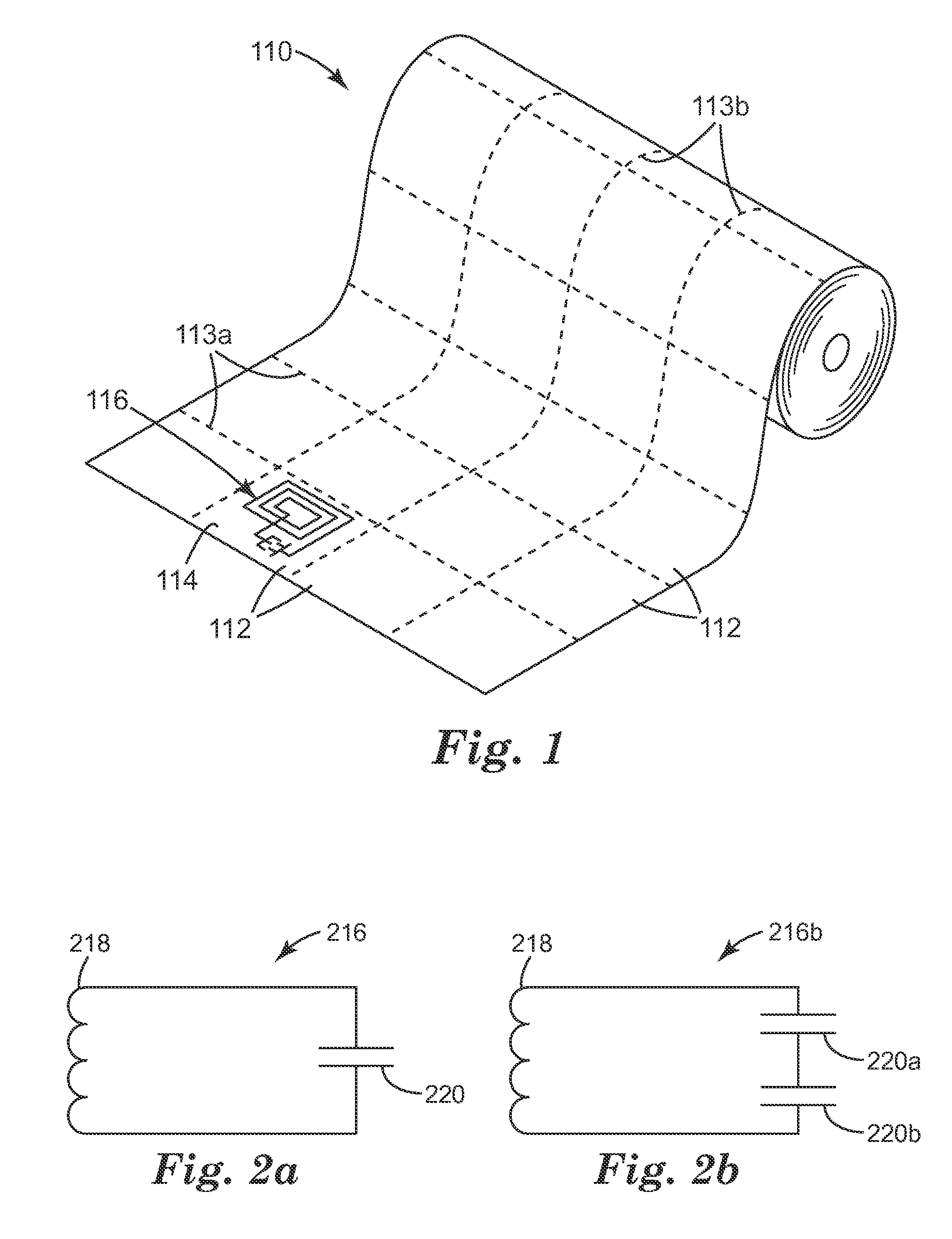 Wetness sensor using RF circuit with frangible link