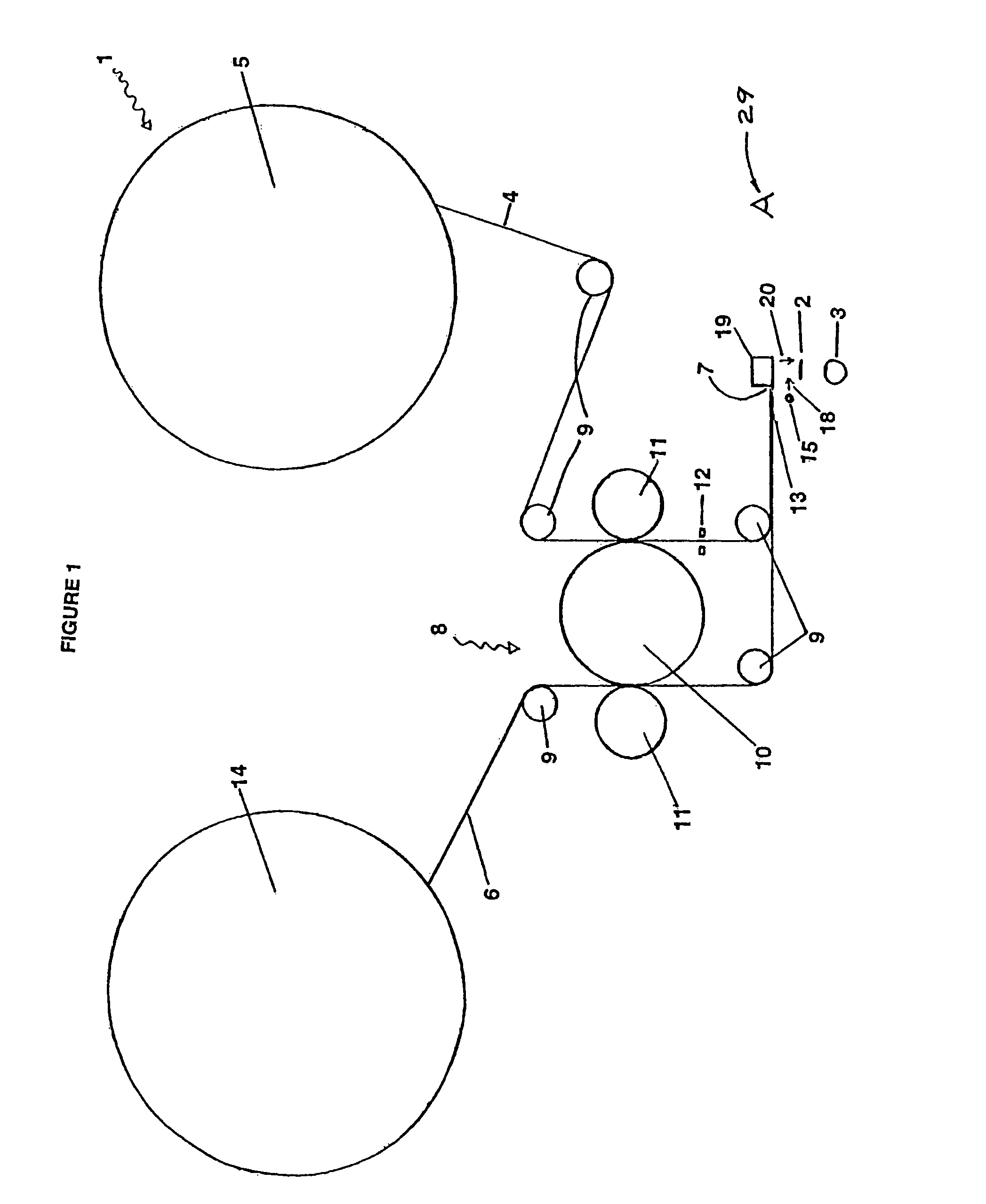 Gas blast label applicator