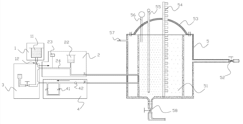 Testing type high-temperature molten salt loop