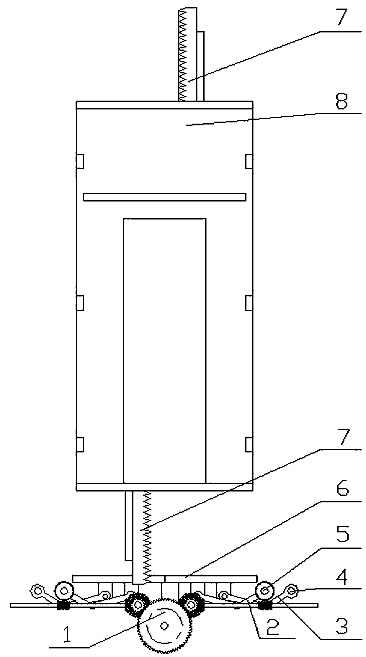 An Elevator Device Applicable to Renovation of Old Buildings