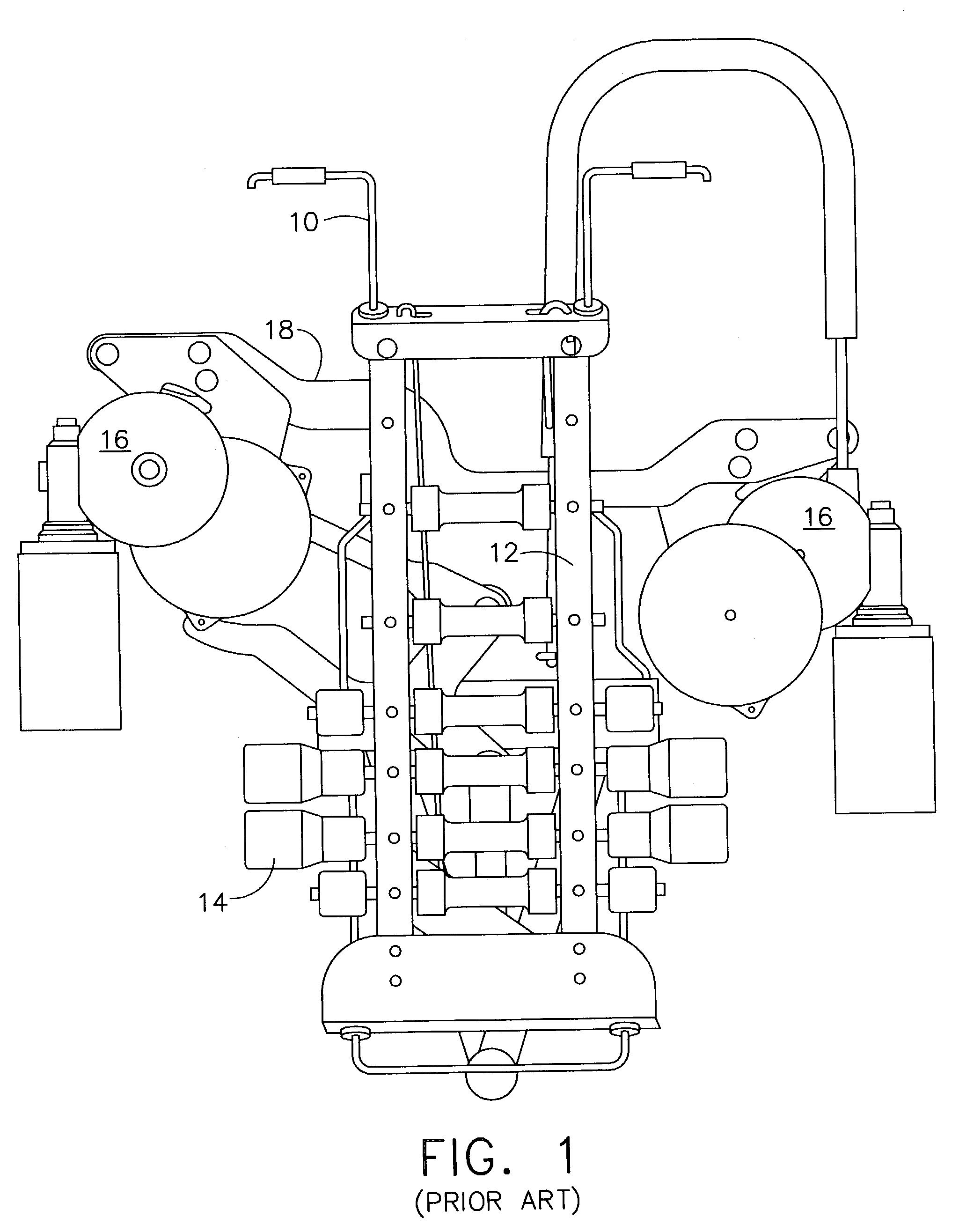 Massage apparatus and method for lumbar support