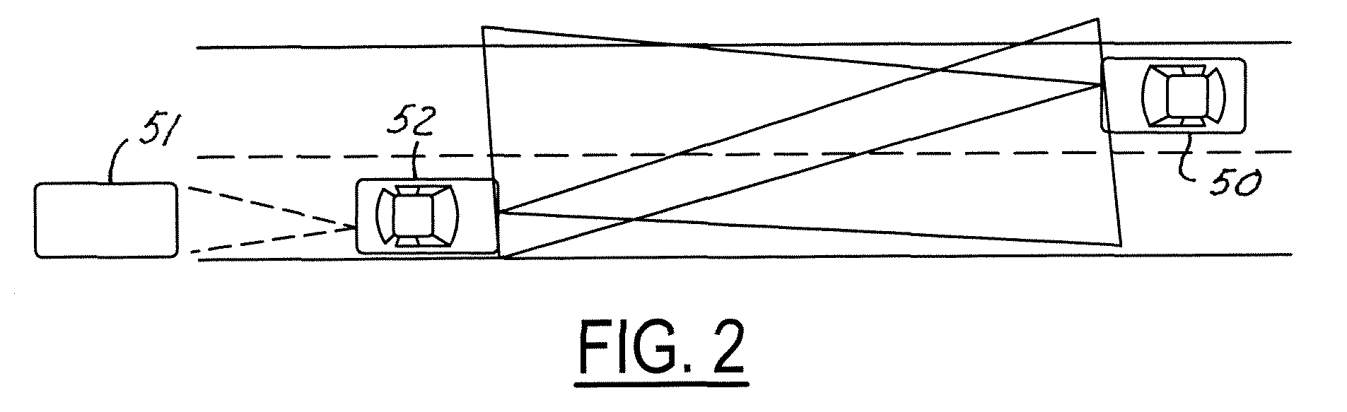 Active night vision system for vehicles employing anti-blinding scheme