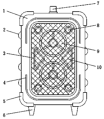 Portable square sound box