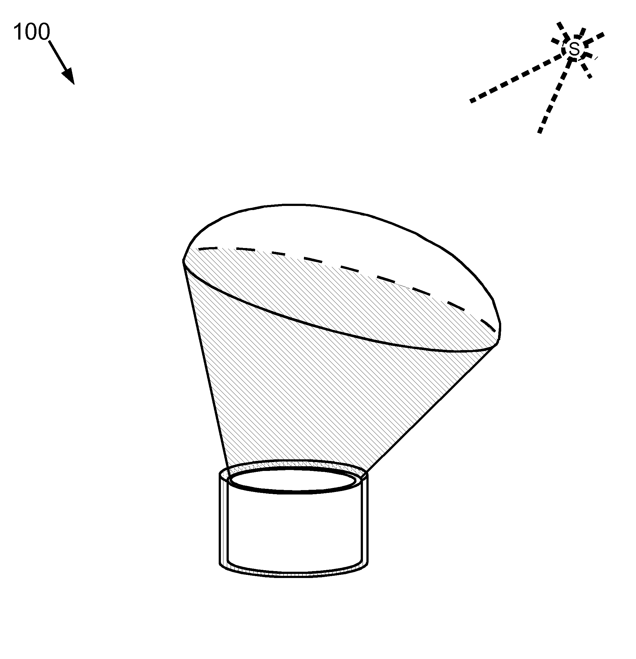 Inflatable light weight solar cooker