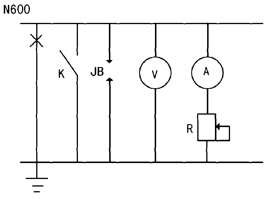 One-point grounding detection device and detection method for neutral line of secondary coil of voltage transformer