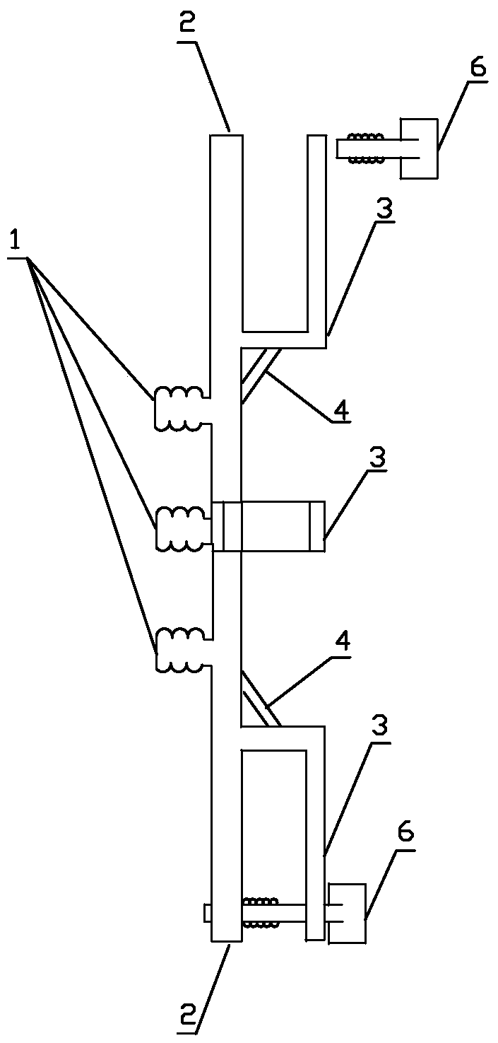 A reserved cable device for OPGW terminal in UHV substation