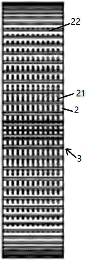 Slit heat exchanger