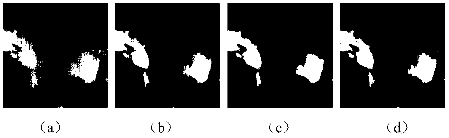 Infrared weak and small target detection method based on time-space domain background suppression