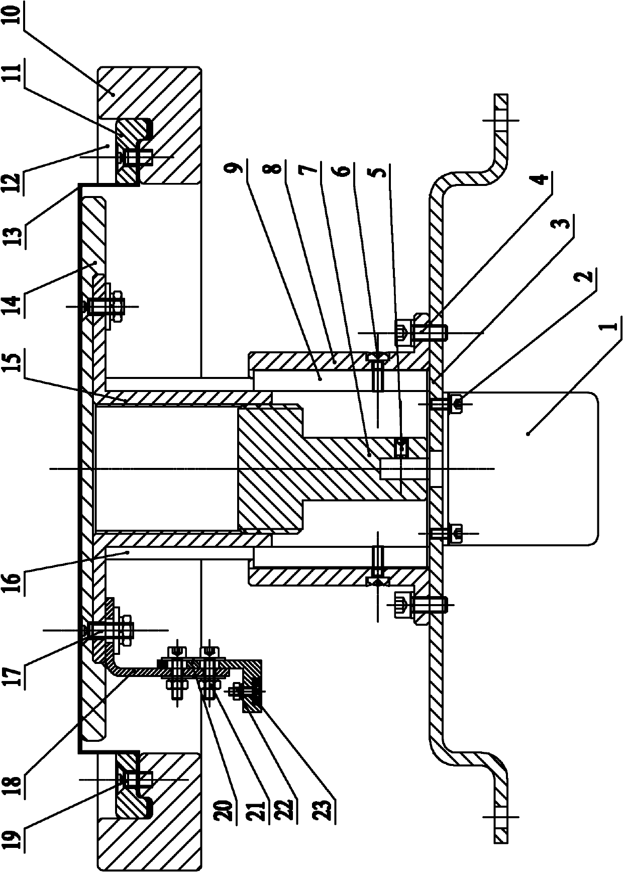 Particle dispersing device