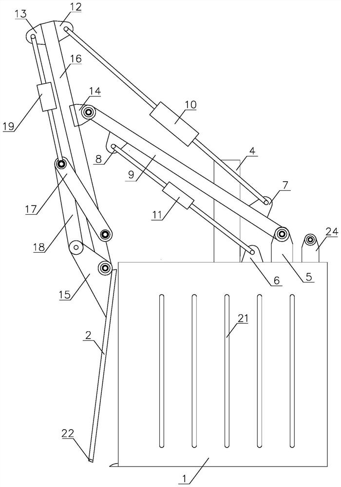 Transfer type automatic packaging mechanism and automatic packaging vehicle