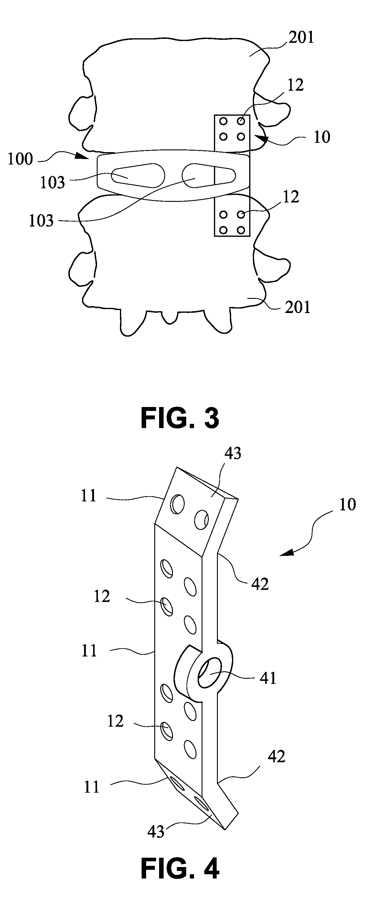 Trans-Vertebral and Intra-Vertebral Plate and Fusion Cage Device for Spinal Interbody Fusion and Method of Operation