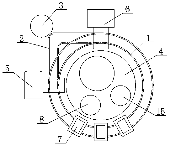 Production line of concrete prefabricated part and production process thereof