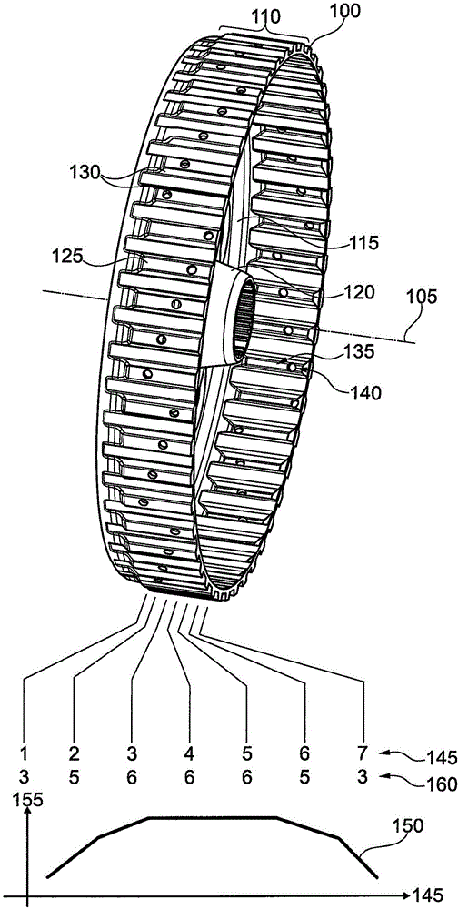 Friction component bracket