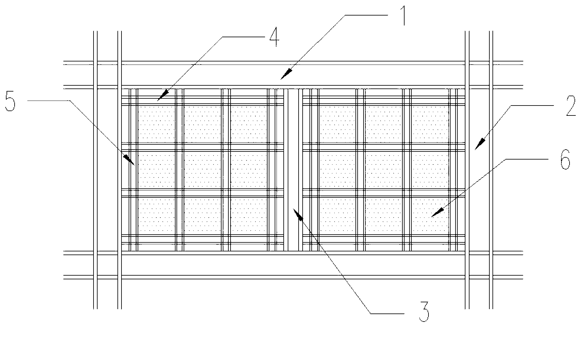 Separated steel plate shear wall