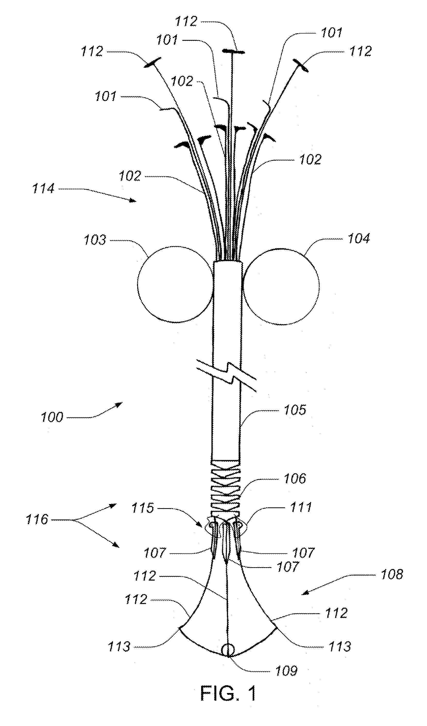 Medical kit for constricting tissue or a bodily orifice, for example, a mitral valve