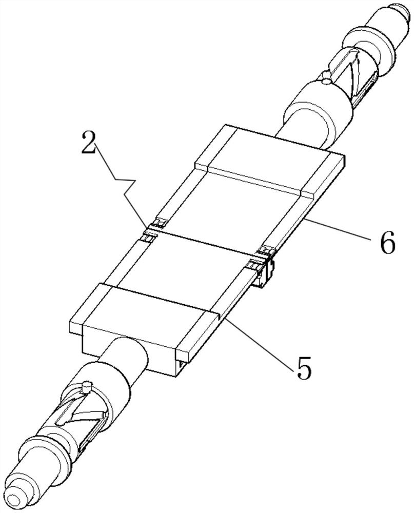 Ore detecting, pushing and conveying mechanism for sphalerite