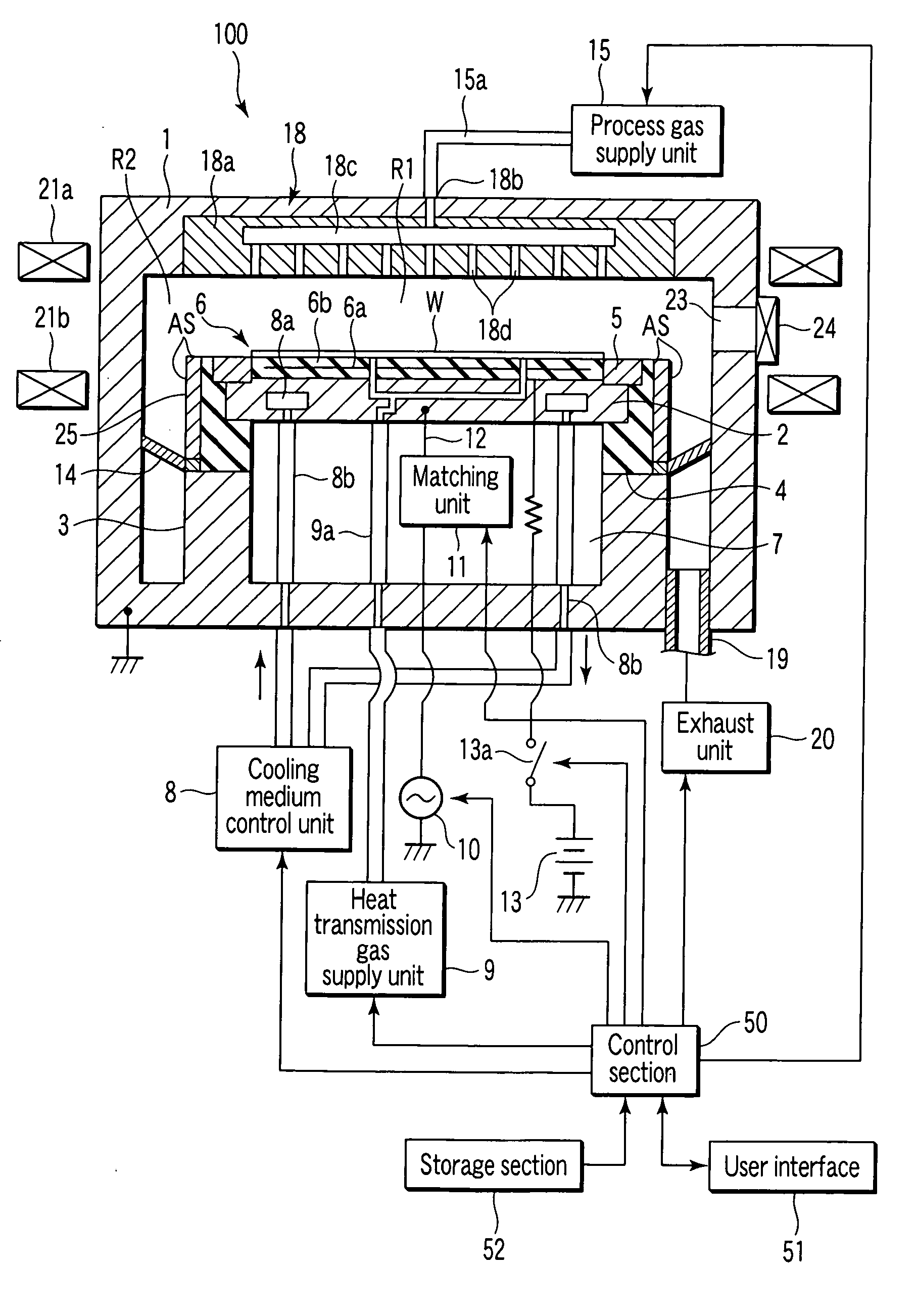 Capacitive coupling plasma processing apparatus