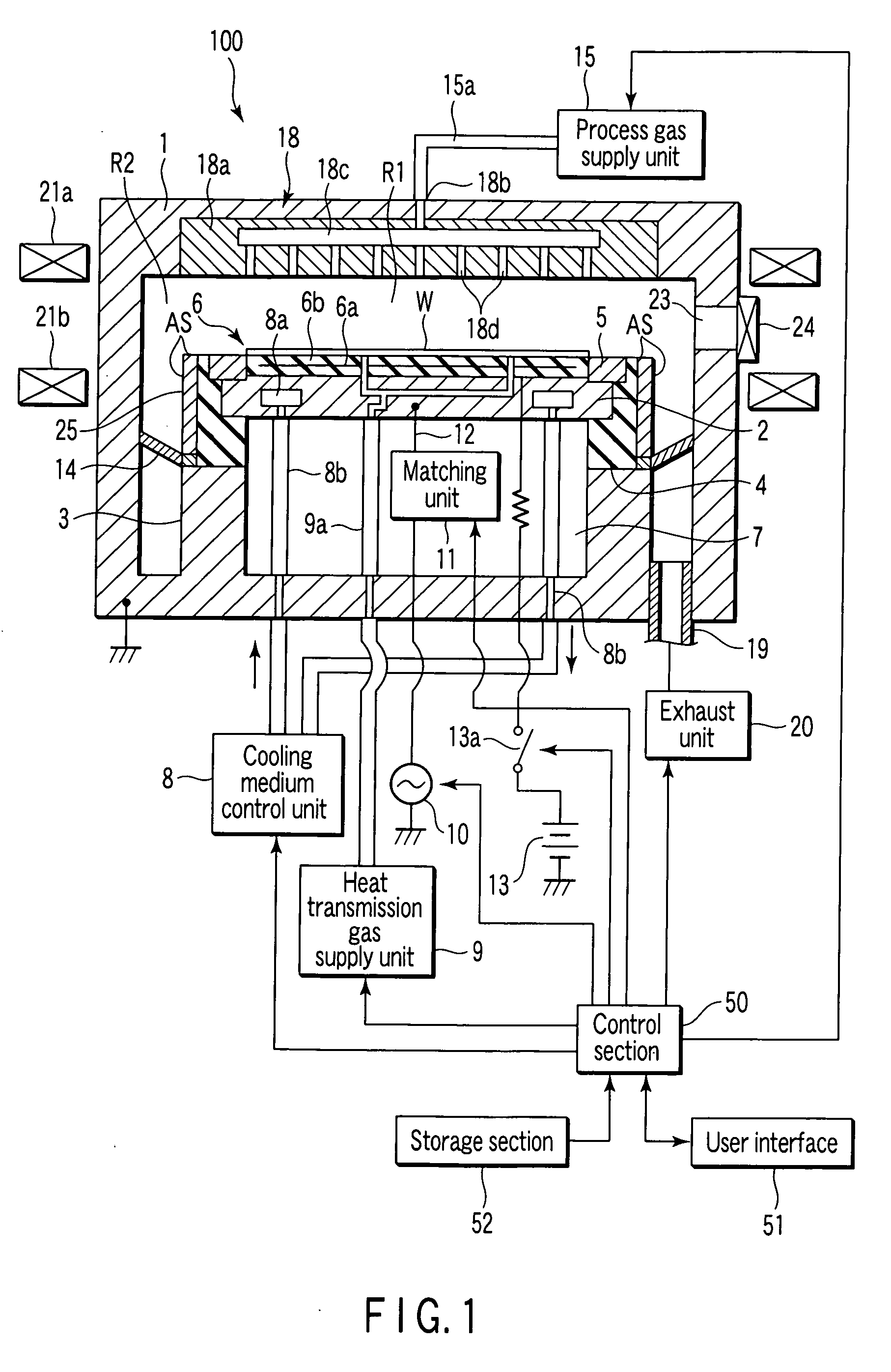 Capacitive coupling plasma processing apparatus