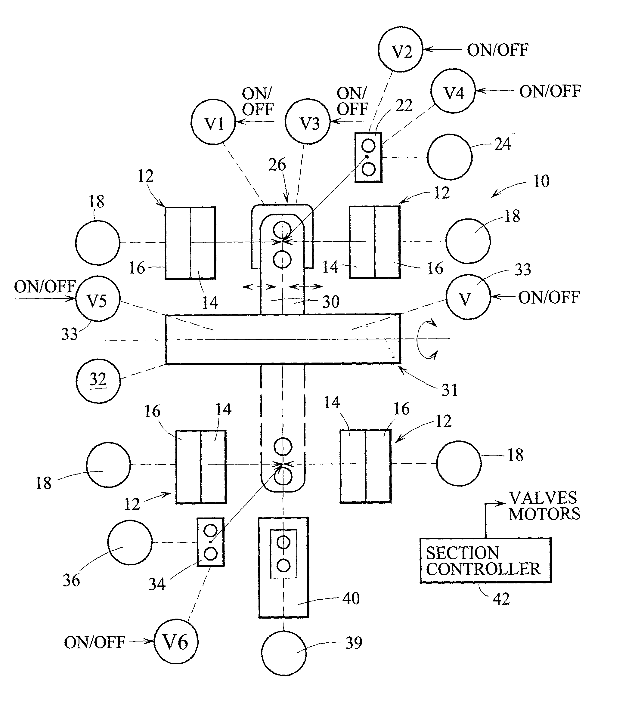 Control for an I.S. machine