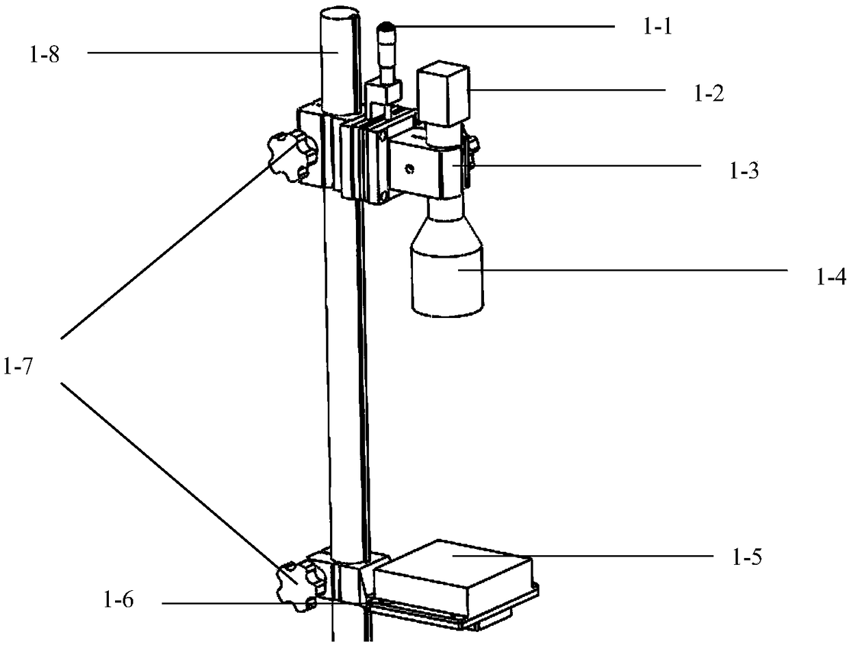 Image acquisition device for small magnetic material part