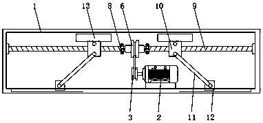 Automatic feeding and drying device for cutting plates of mahogany furniture