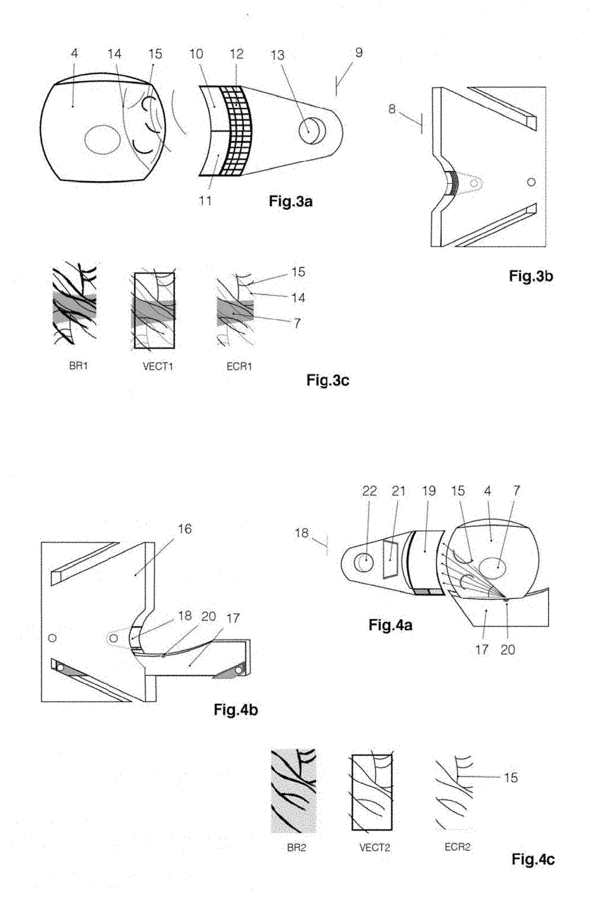 Adaptive device for biometric authentication using ultrasound, infrared and contrast visible light photographs, without disclosure, via a decentralised computer network