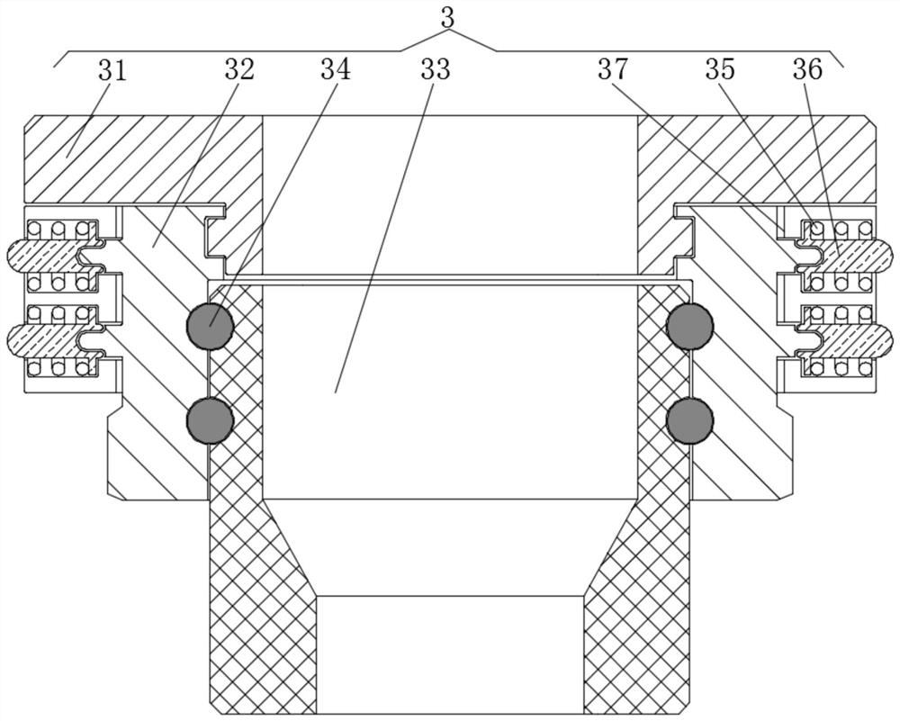 Energy-saving and environmentally-friendly free feeding, transporting and storing structure for particle materials