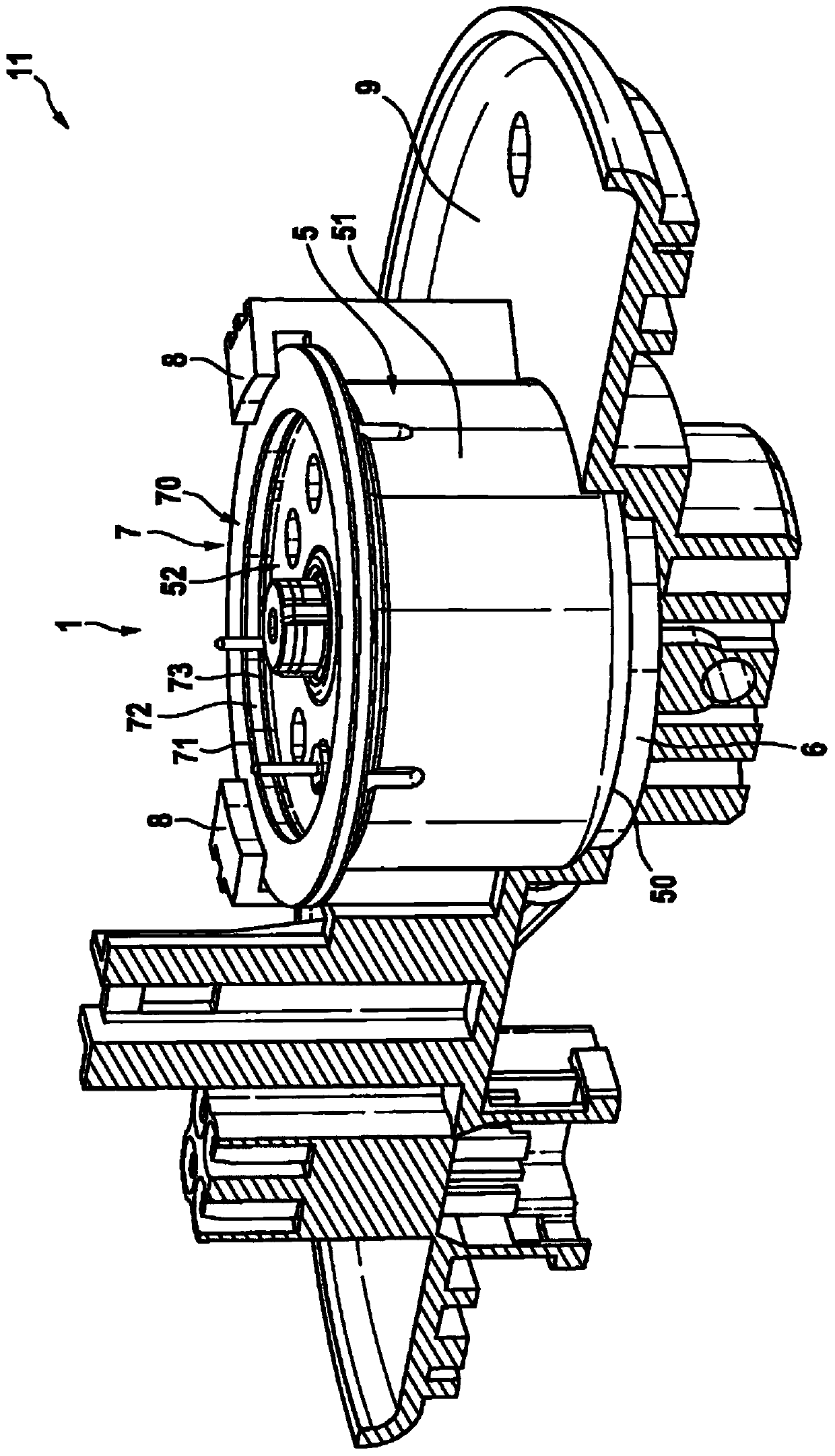 Fuel pump with acoustic isolation