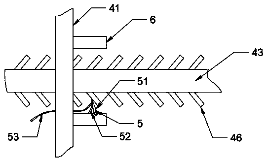 Charging pile with automatic wire take-up function