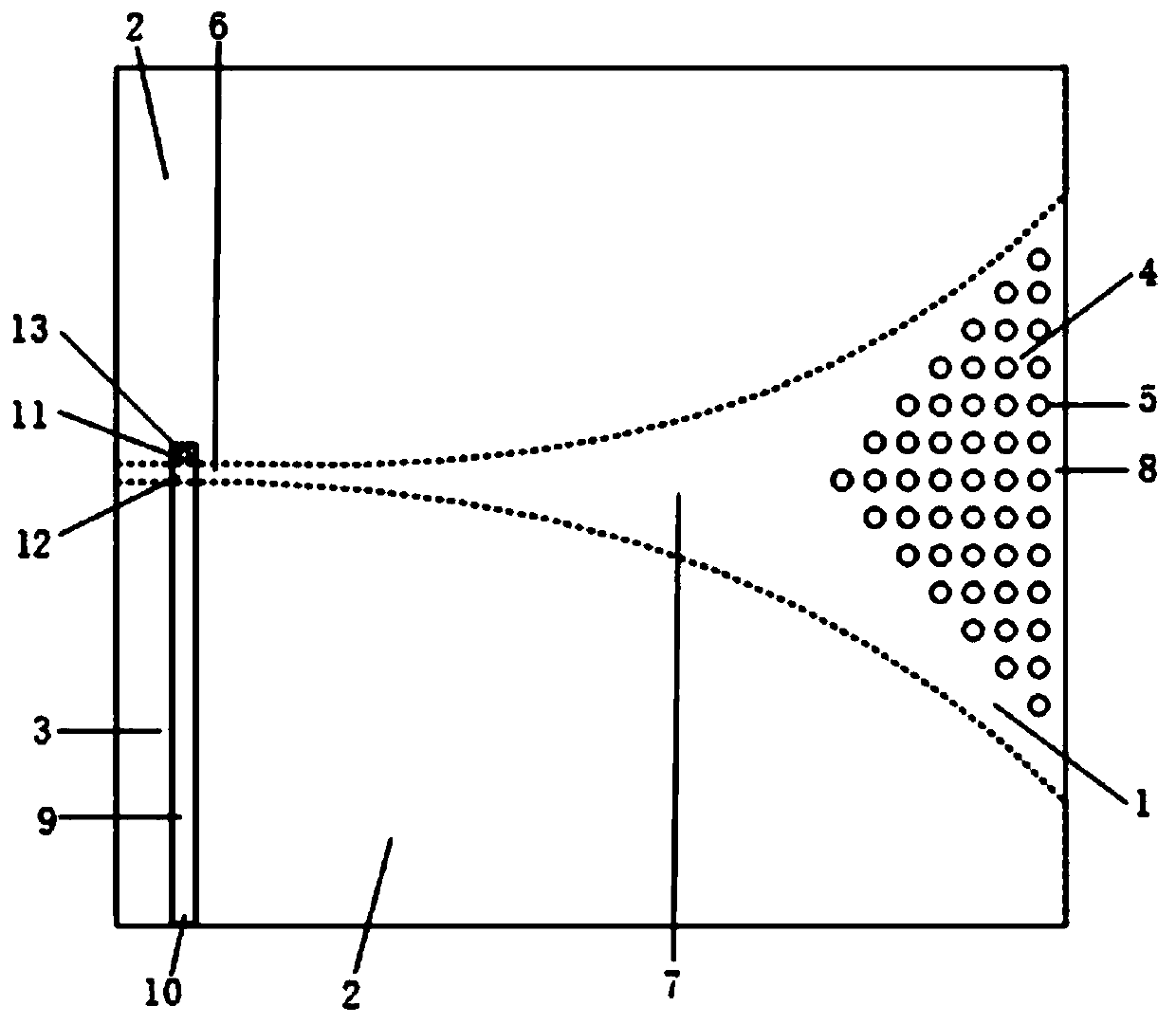 High-gain tapered slot antenna loaded with metal cylindrical lens