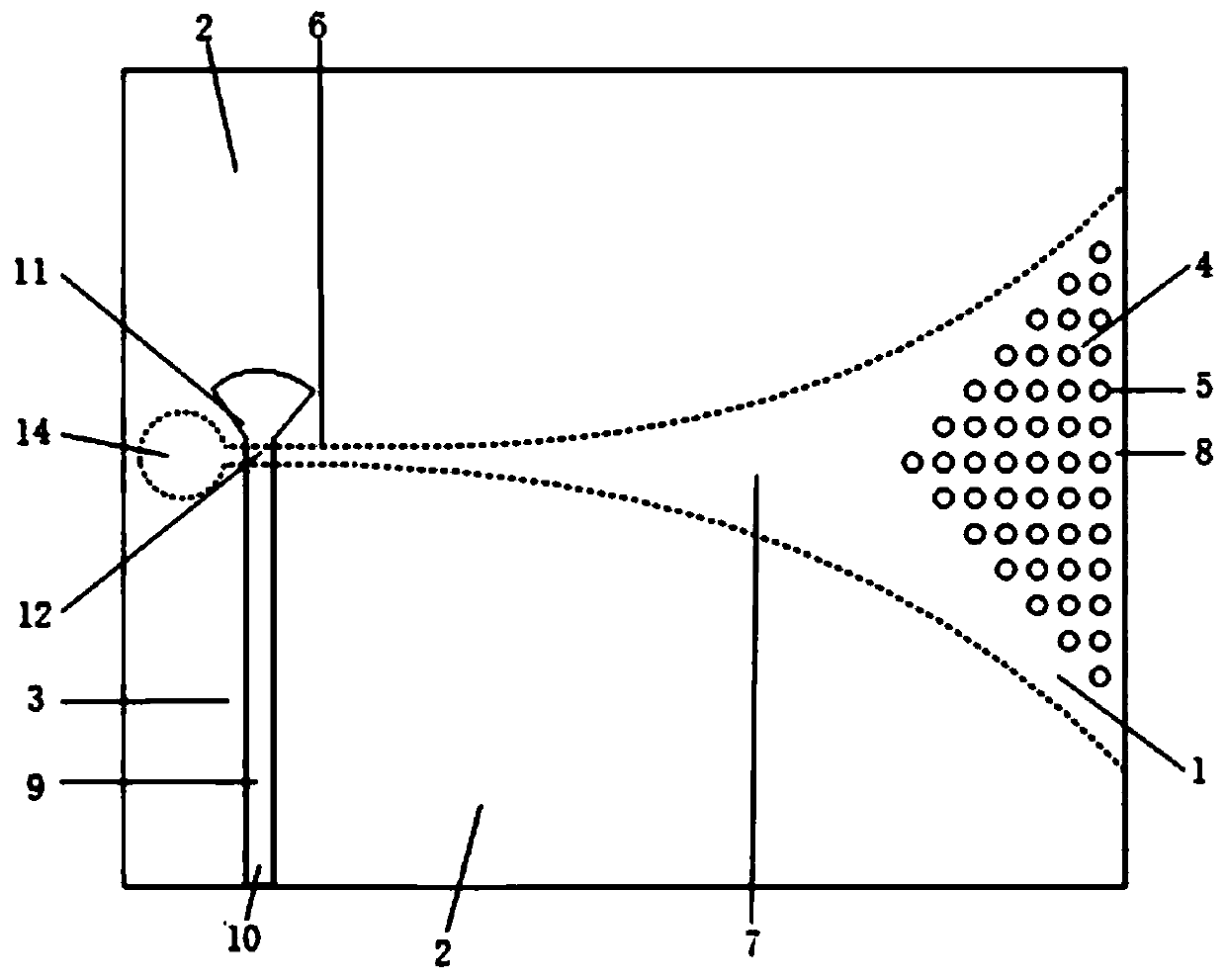 High-gain tapered slot antenna loaded with metal cylindrical lens