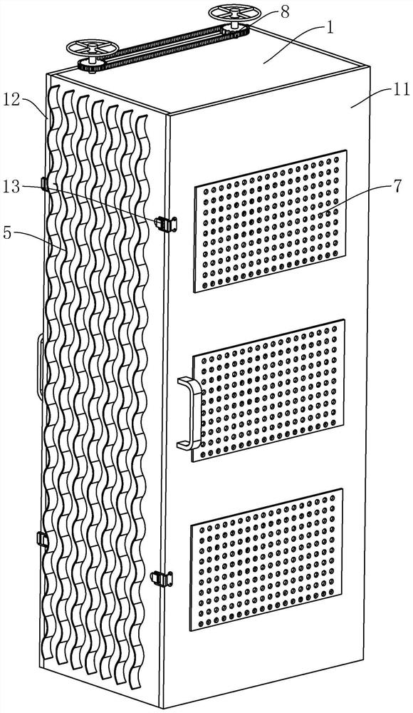 Wireless communication switch cabinet