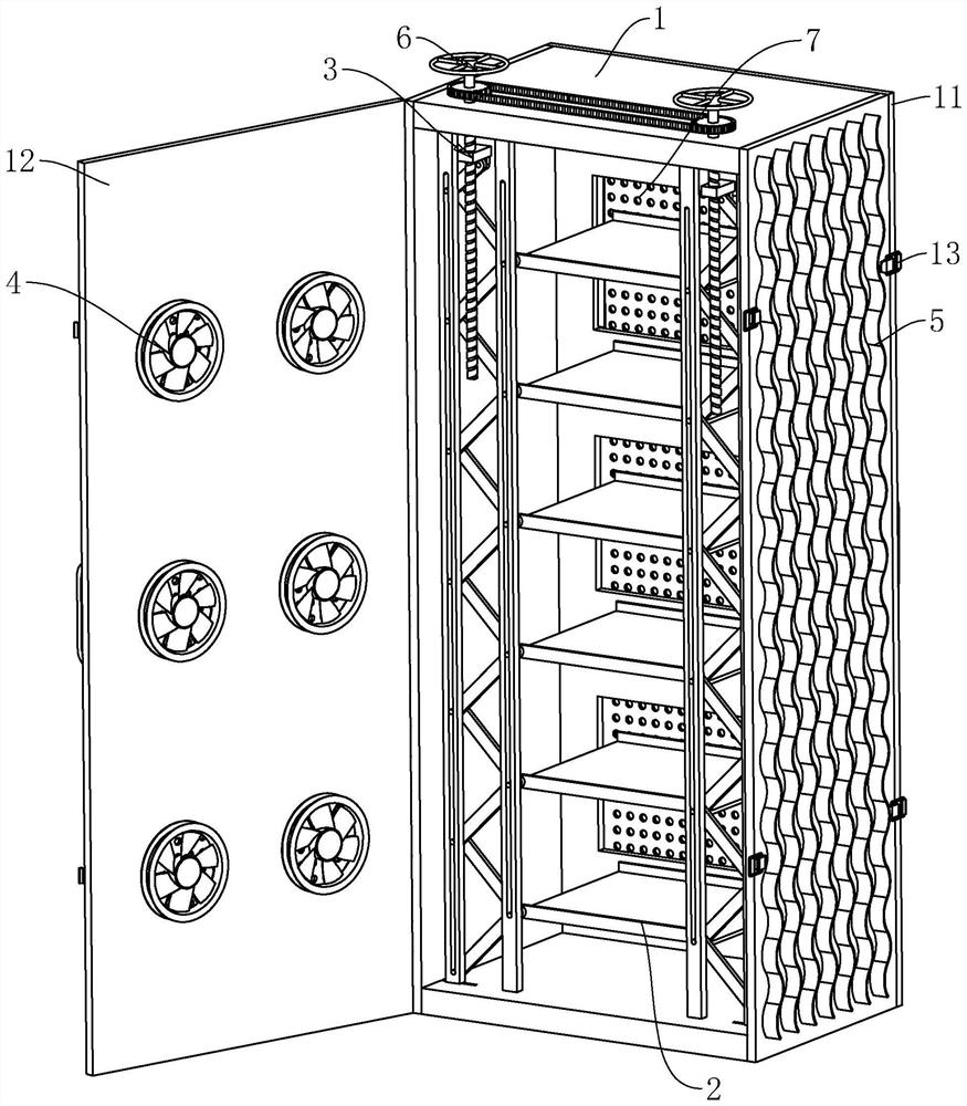 Wireless communication switch cabinet