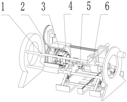 Round log trimming device