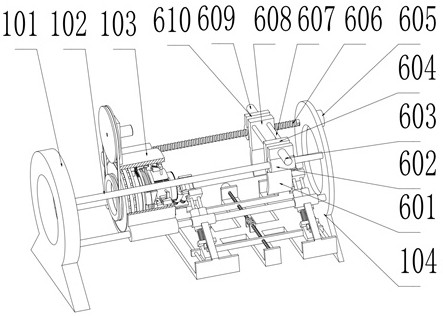 Round log trimming device