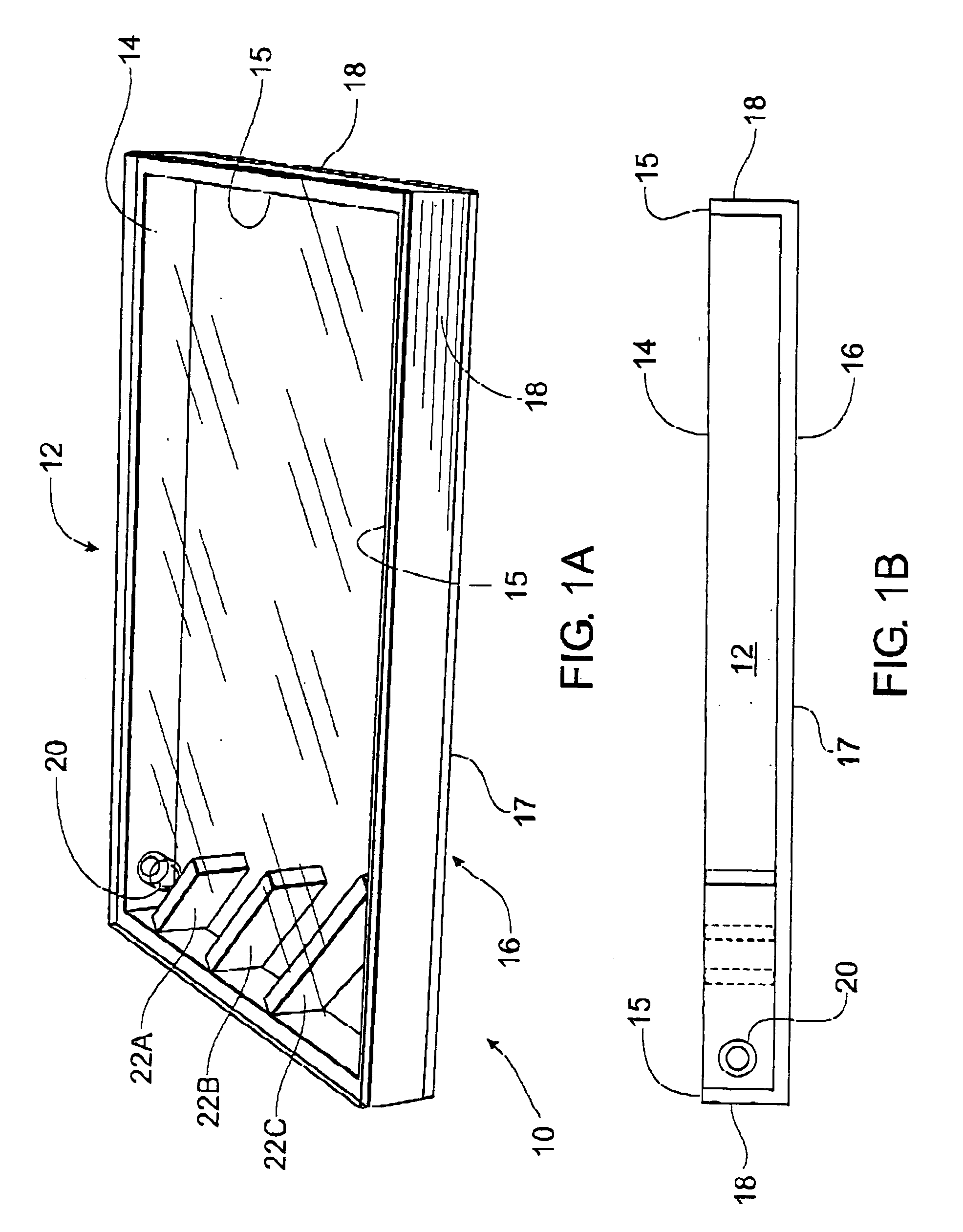 Illuminated background display apparatus