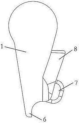 Scraper blade with water-absorbing function and cleaner using scraper blade