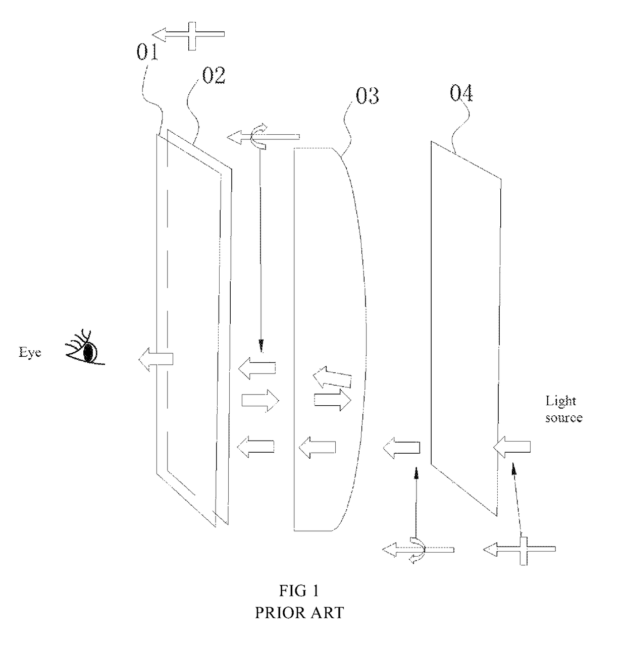 Short-range optical amplification module, spectacles, helmet and VR system