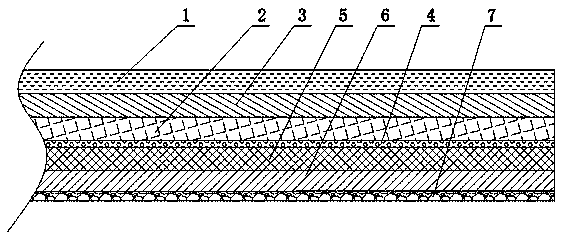 Polymer functional nonwoven fabric