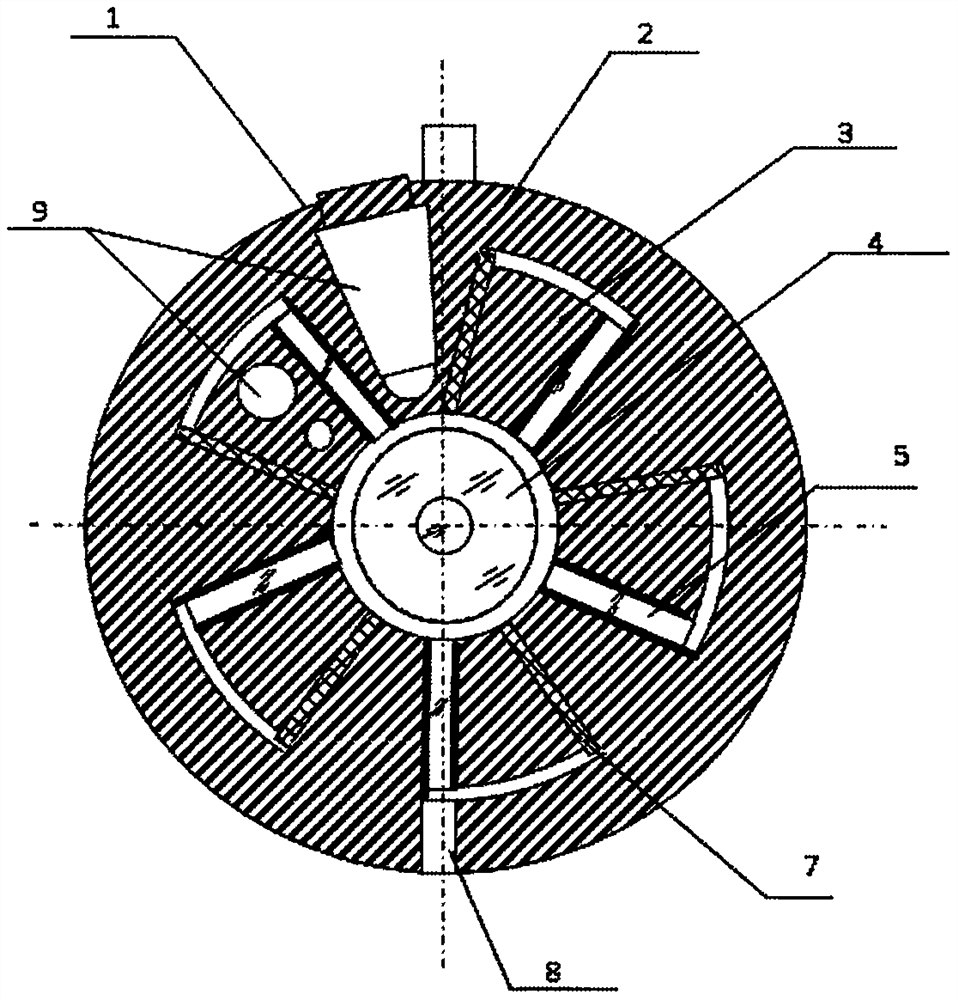 Axisymmetric semiconductor laser bar beam combining technology and module